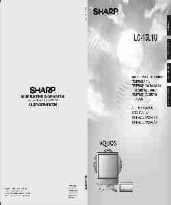 Sharp Flat Panel Television LC 15L1U-page_pdf